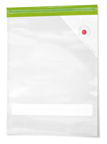 Bosch Kleingeräte Vakuum-Frischhaltebeutel in Grün - 10 Stück
