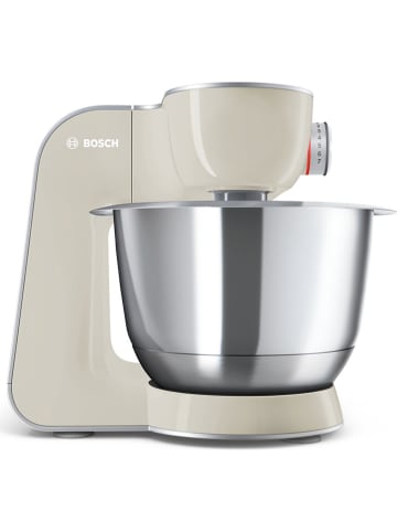 Bosch Kleingeräte Küchenmaschine "MUM5 CreationLine" mit Zubehör in Creme - 1.000 W
