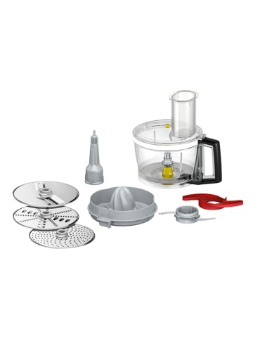 Bosch Kleingeräte Zubehör-Set "VeggieLove Plus - OptiMum" in Grau/ Transparent