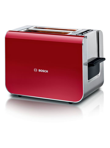 Bosch Kleingeräte Toaster "Kompakt Styline" in Rot - 860 W