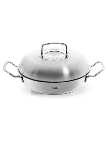 Fissler 2tlg. Set: Edelstahl-Servierpfanne "Original-Profi Collection®" - Ø 24 cm