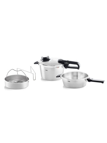 Fissler 4-delige roestvrijstalen pannenset "Vitavit® Premium"