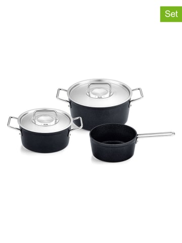 Fissler 5-częściowy zestaw "Adamant®" w kolorze czarnym