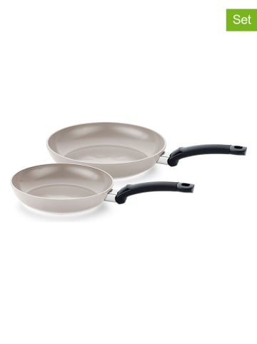 Fissler 2-delige set: pannen "Ceratal®" grijs