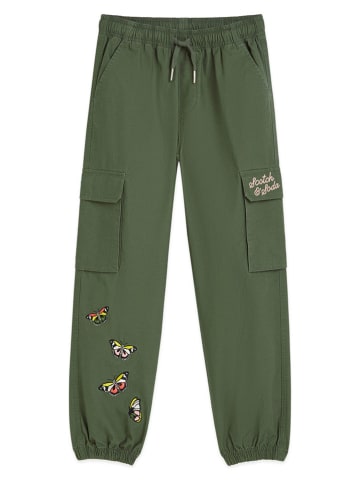 Scotch & Soda Bojówki w kolorze khaki