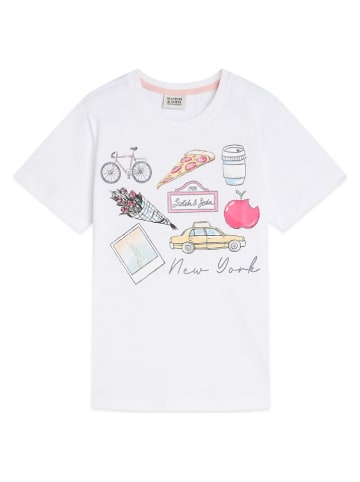 Scotch & Soda Koszulka w kolorze białym