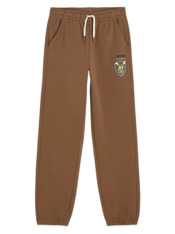 Scotch & Soda Sweatbroek lichtbruin