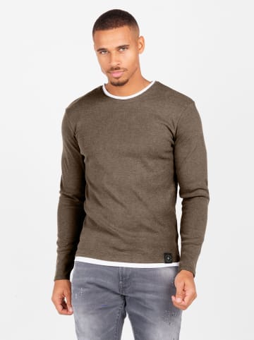 KEY LARGO Pullover "Sarasota" in Dunkelbraun