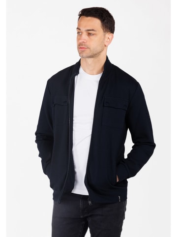 KEY LARGO Sweatjacke "New Trainer" in Dunkelblau