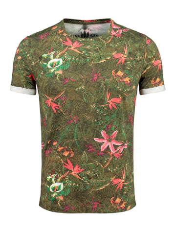 KEY LARGO Shirt "Jungles" in Grün