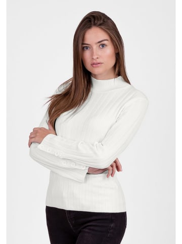 KEY LARGO Pullover "Go New" in Weiß