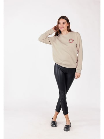 KEY LARGO Sweatshirt in Beige