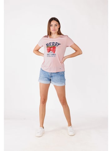 KEY LARGO Shirt "Berry" in Rosa