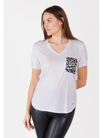 KEY LARGO Shirt "Cat" in Weiß