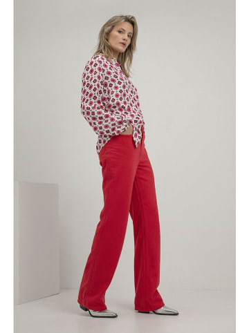 Josephine & Co Blouse "Sigrid" wit/paars