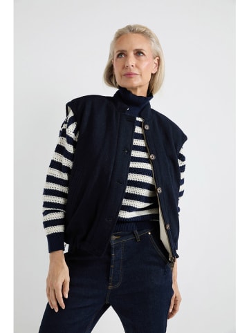 Josephine & Co Bodywarmer "Alex" donkerblauw/wit