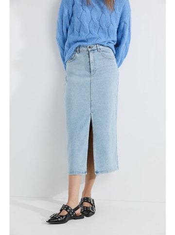 Josephine & Co Spódnica dżinsowa "Angelique" w kolorze błękitnym