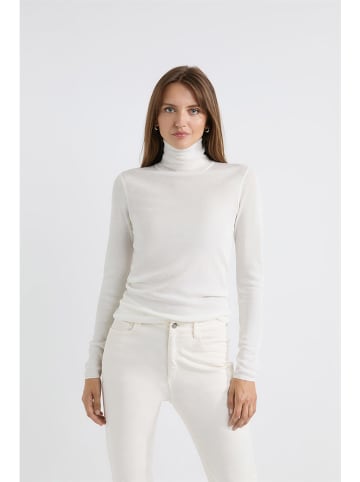 Josephine & Co Rollkragenpullover "Saar" in Weiß