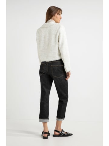 Josephine & Co Pailletten-Blazer "Fleur" in Creme