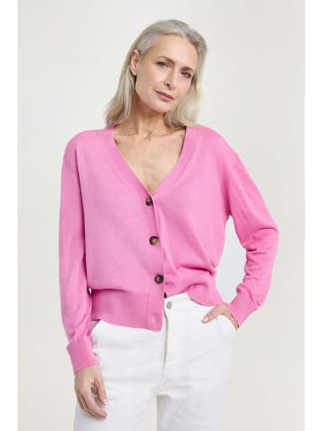 Josephine & Co Kardigan "August" w kolorze jasnoróżowym
