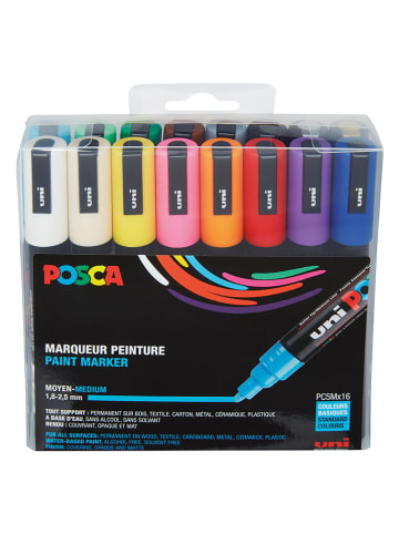 Posca Textmarker "Uni Posca PC" - 16 Stück