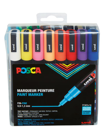 Posca Textmarker "Uni Posca PC" - 16 Stück