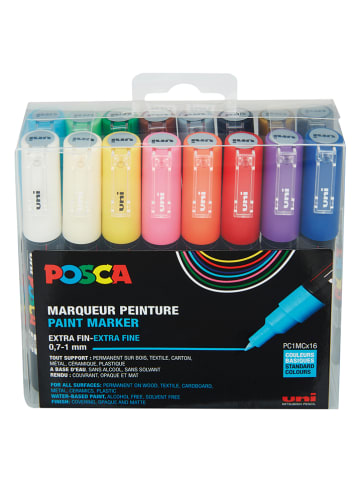 Posca Markeerstiften "Uni Posca PC" - 16 stuks