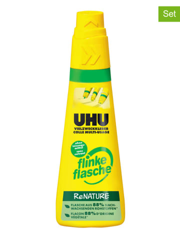 UHU 4-delige set: alleslijm "UHU flinke" - 4x 100 g