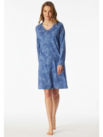 UNCOVER BY SCHIESSER Nachthemd blauw