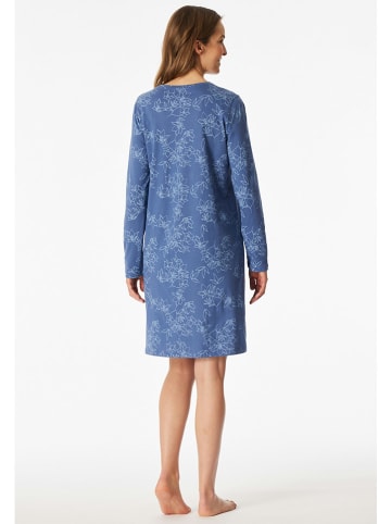 UNCOVER BY SCHIESSER Nachthemd blauw