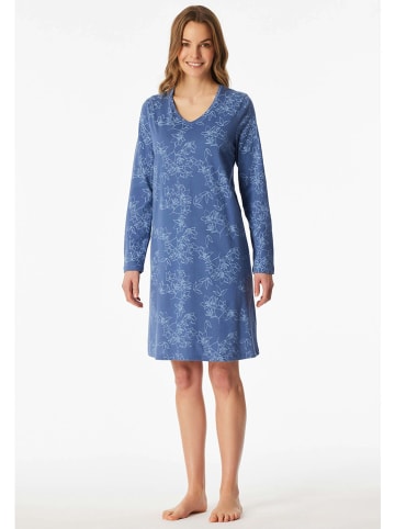 UNCOVER BY SCHIESSER Nachthemd blauw