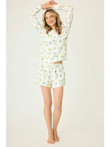 PJ Salvage Pyjamashort crème