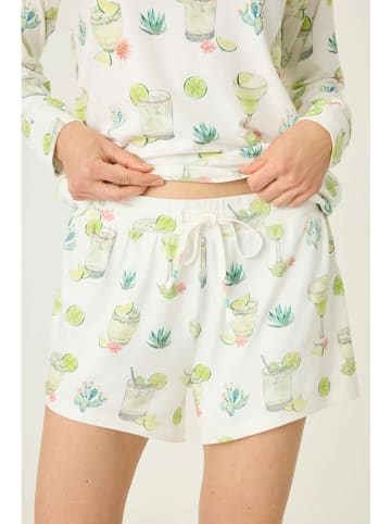 PJ Salvage Pyjamashort crème