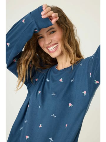 PJ Salvage Pyjamatop donkerblauw