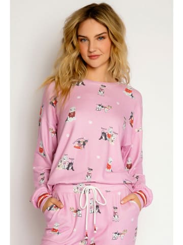 PJ Salvage Pyjamatop lichtroze