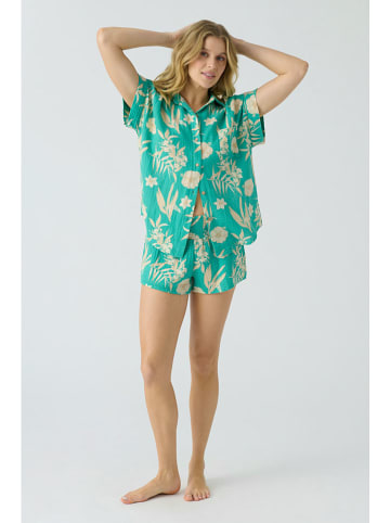 PJ Salvage Koszulka piżamowa w kolorze turkusowym