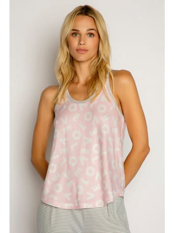 PJ Salvage Pyjamatop lichtroze