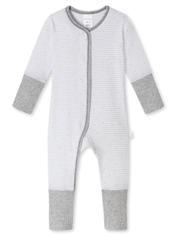 Schiesser Rampers w kolorze biało-szarym