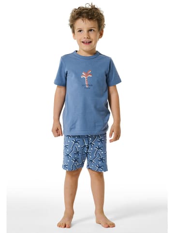 Schiesser Pyjama in Blau