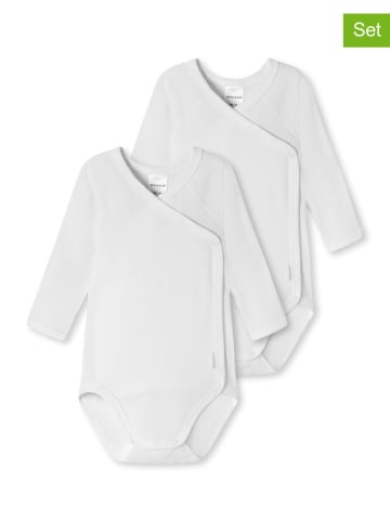 Schiesser 2er-Set: Bodys in Weiß