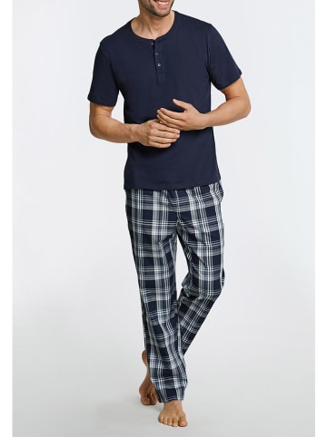 Schiesser Pyjamabroek donkerblauw