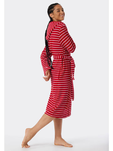 Schiesser Badjas rood