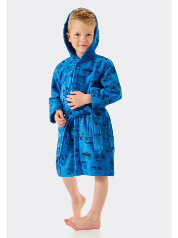 Schiesser Badjas blauw