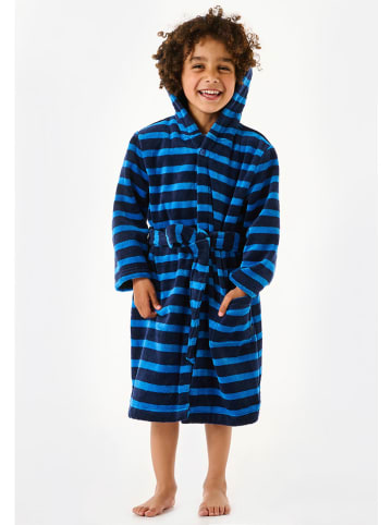 Schiesser Badjas blauw