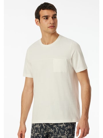 Schiesser Pyjamatop wit