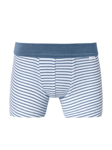 Schiesser Boxershort wit/blauw