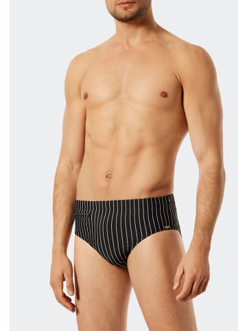 Schiesser Kąpielówki w kolorze czarnym