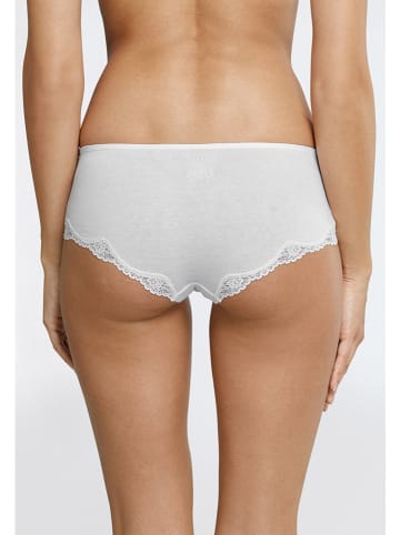 Schiesser Pełne figi w kolorze białym