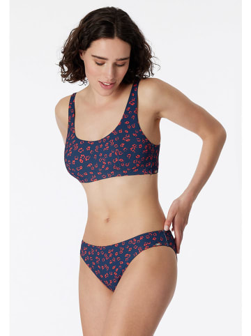Schiesser Figi bikini w kolorze granatowym
