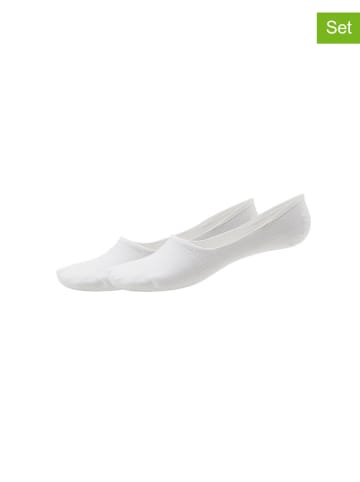 Schiesser 2-delige set: voetjes wit